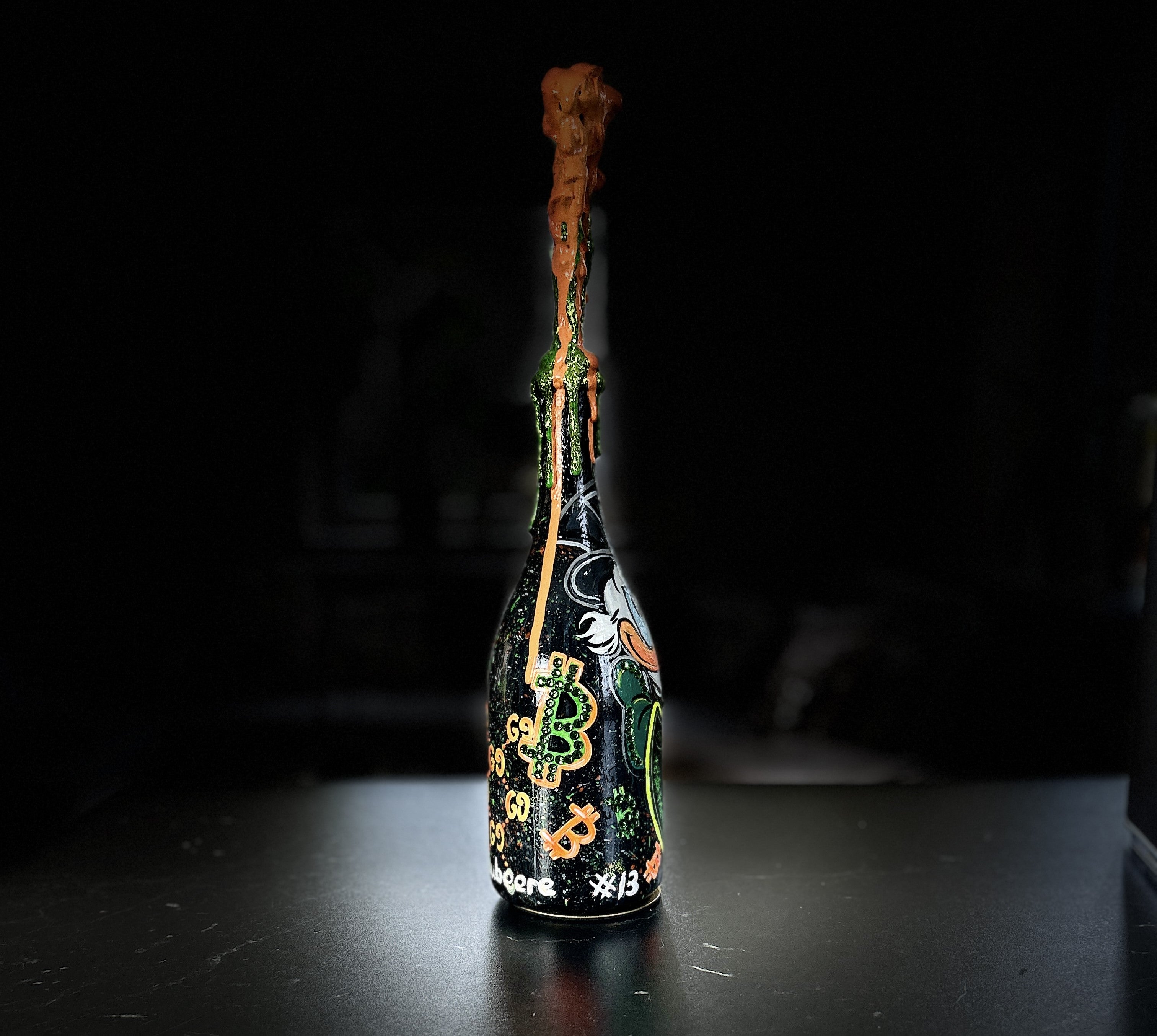 Bitcoin Bottle - "Scrooge Rich"