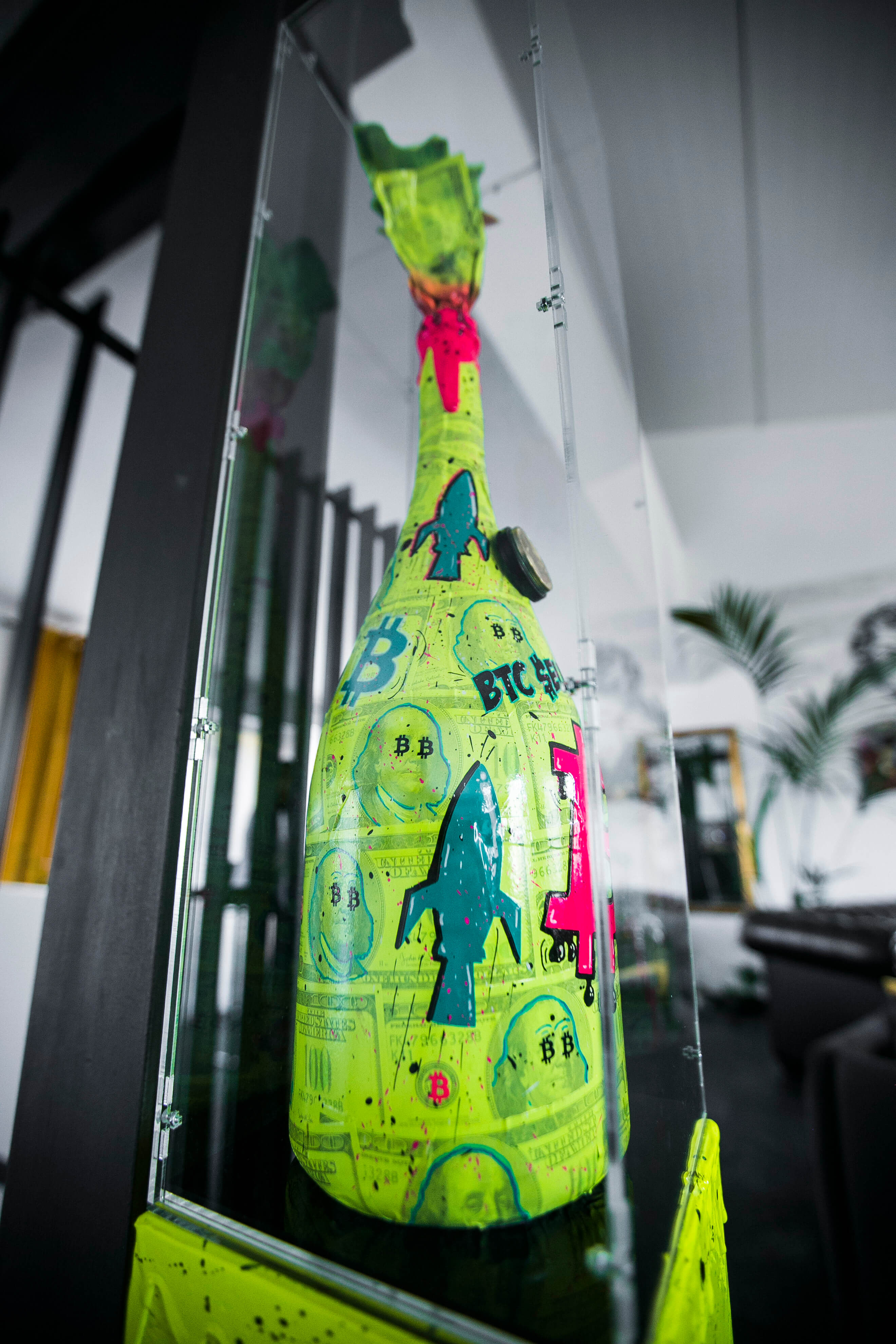 XXL Bitcoin Bottle "Selfmade"