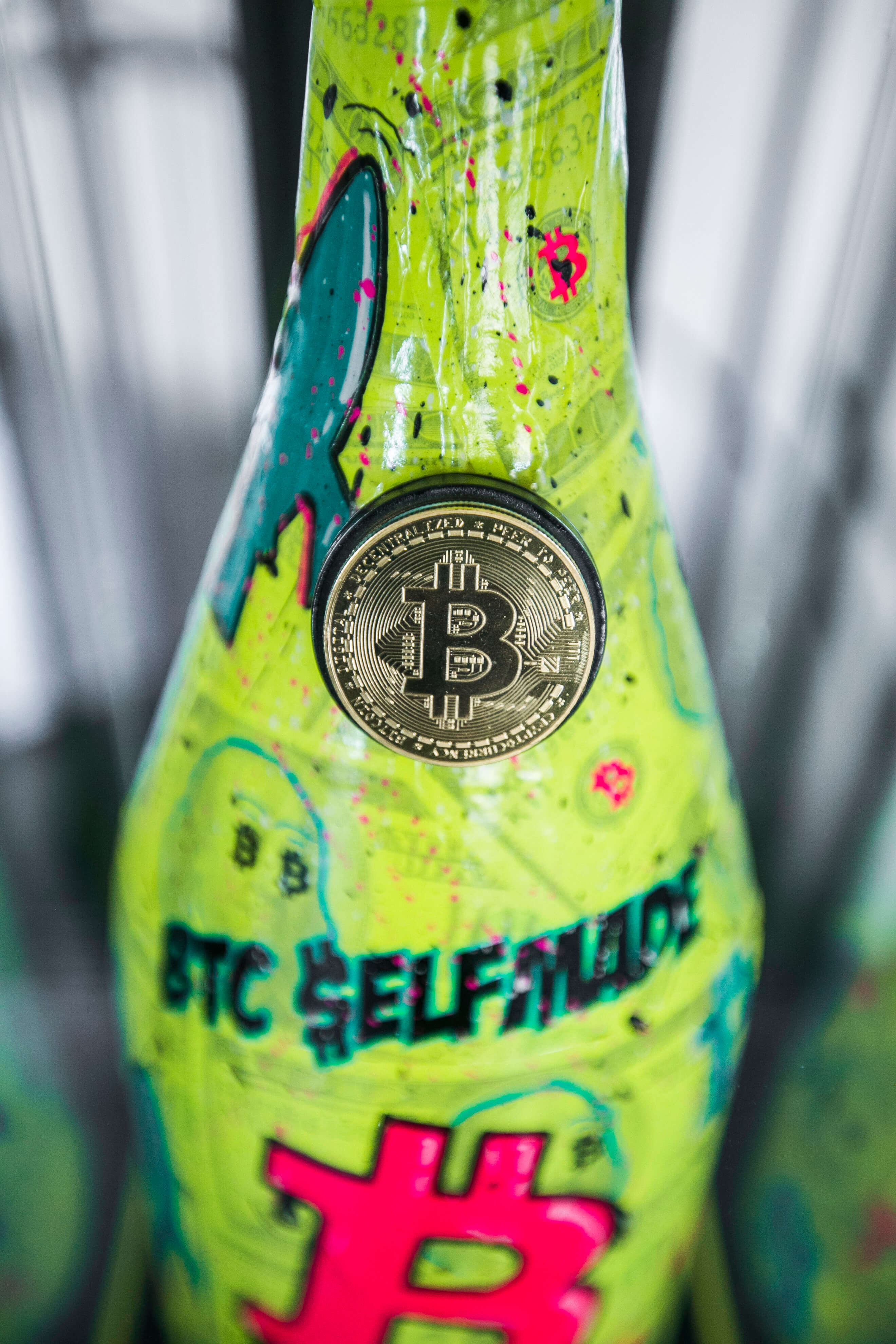 XXL Bitcoin Bottle "Selfmade"