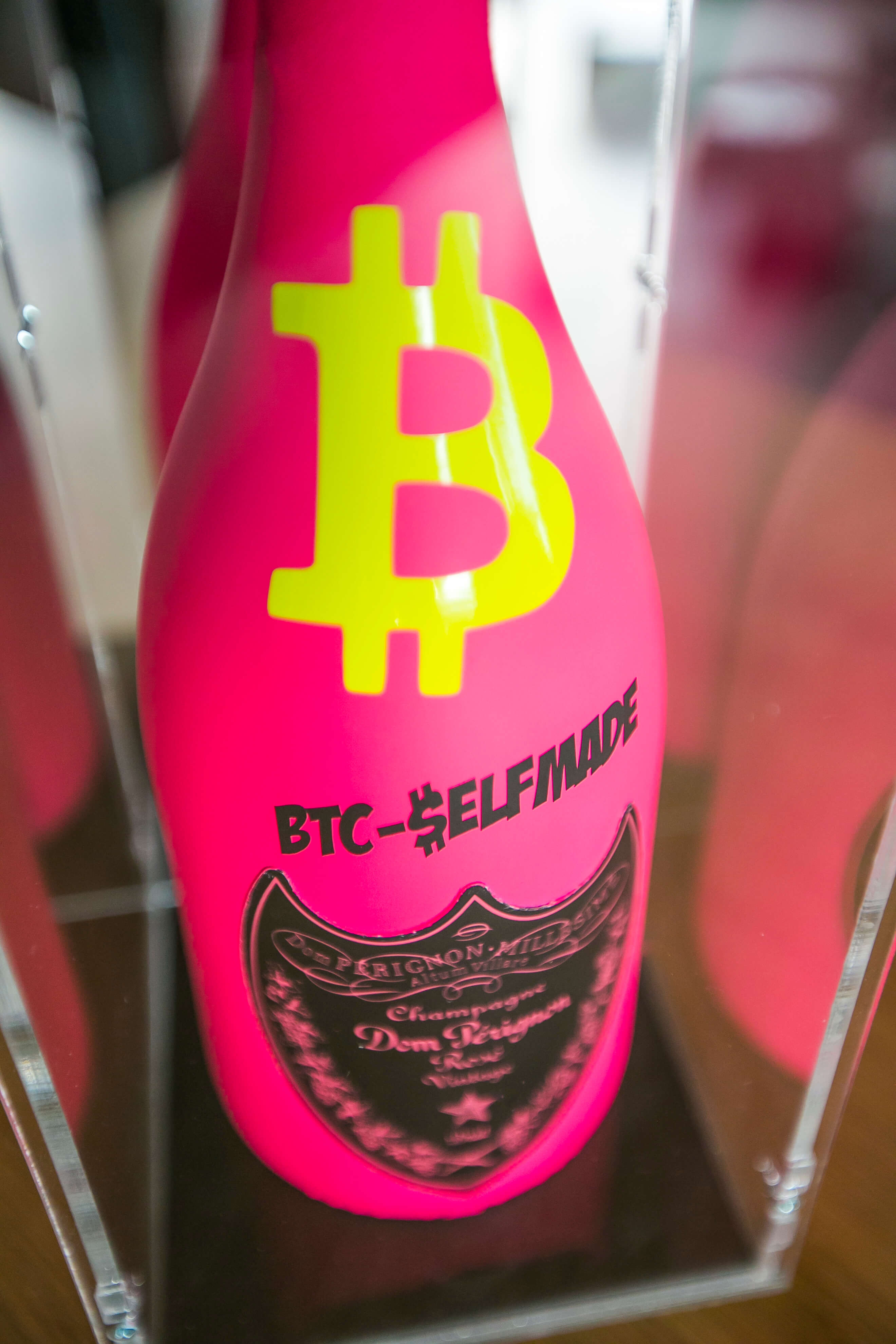 Bitcoin Bottle "BT C-Selfmade"