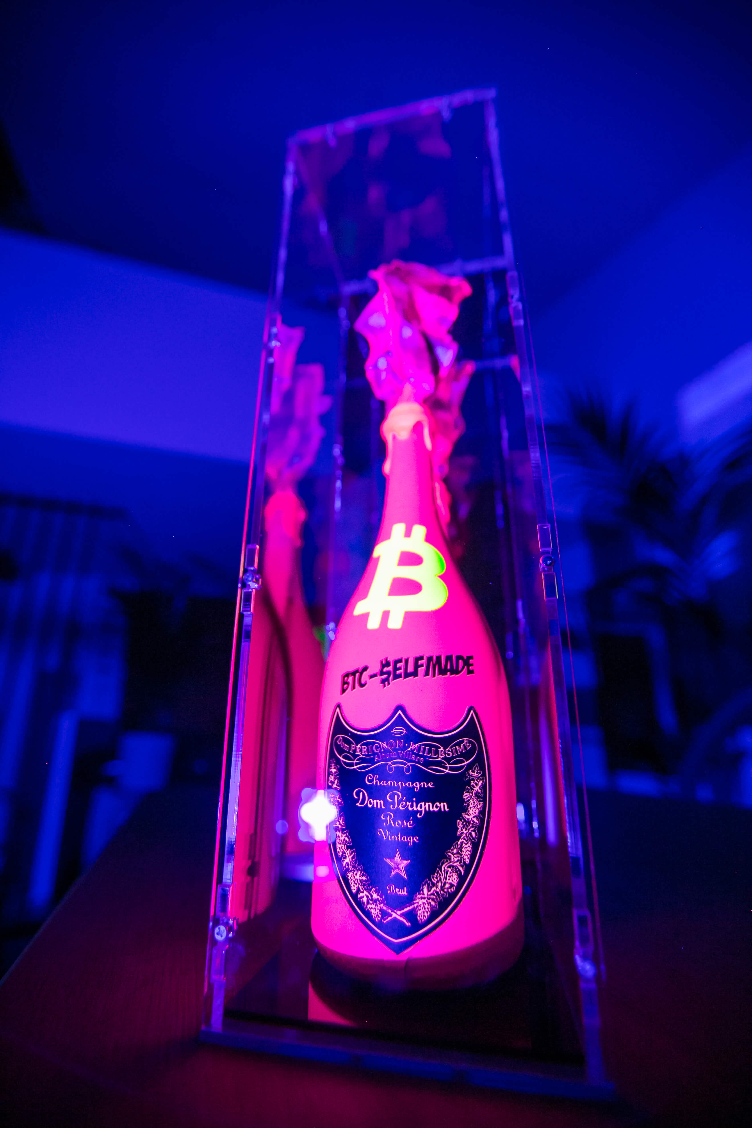 Bitcoin Bottle "BT C-Selfmade"