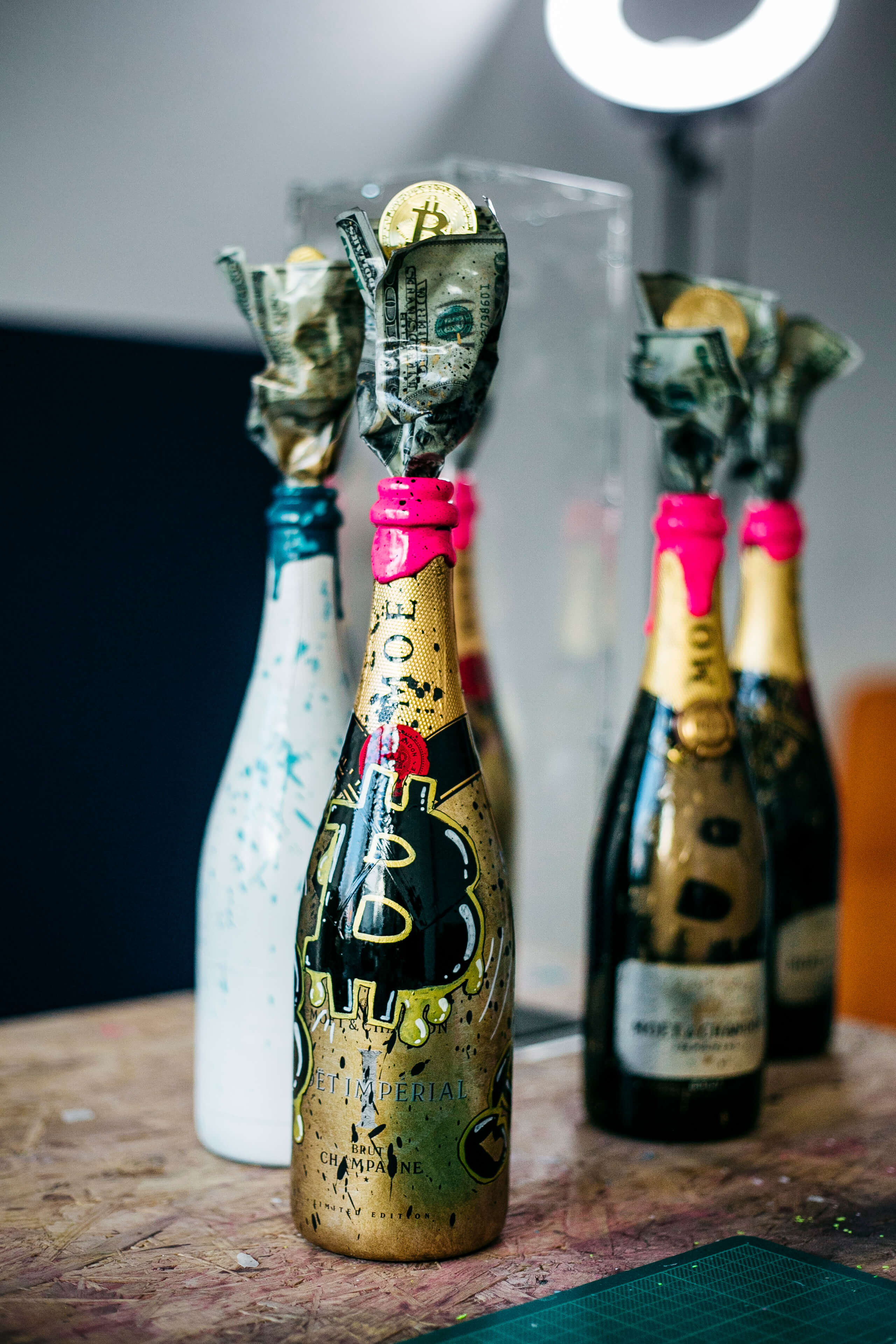 Bitcoin Bottle "digital gold"