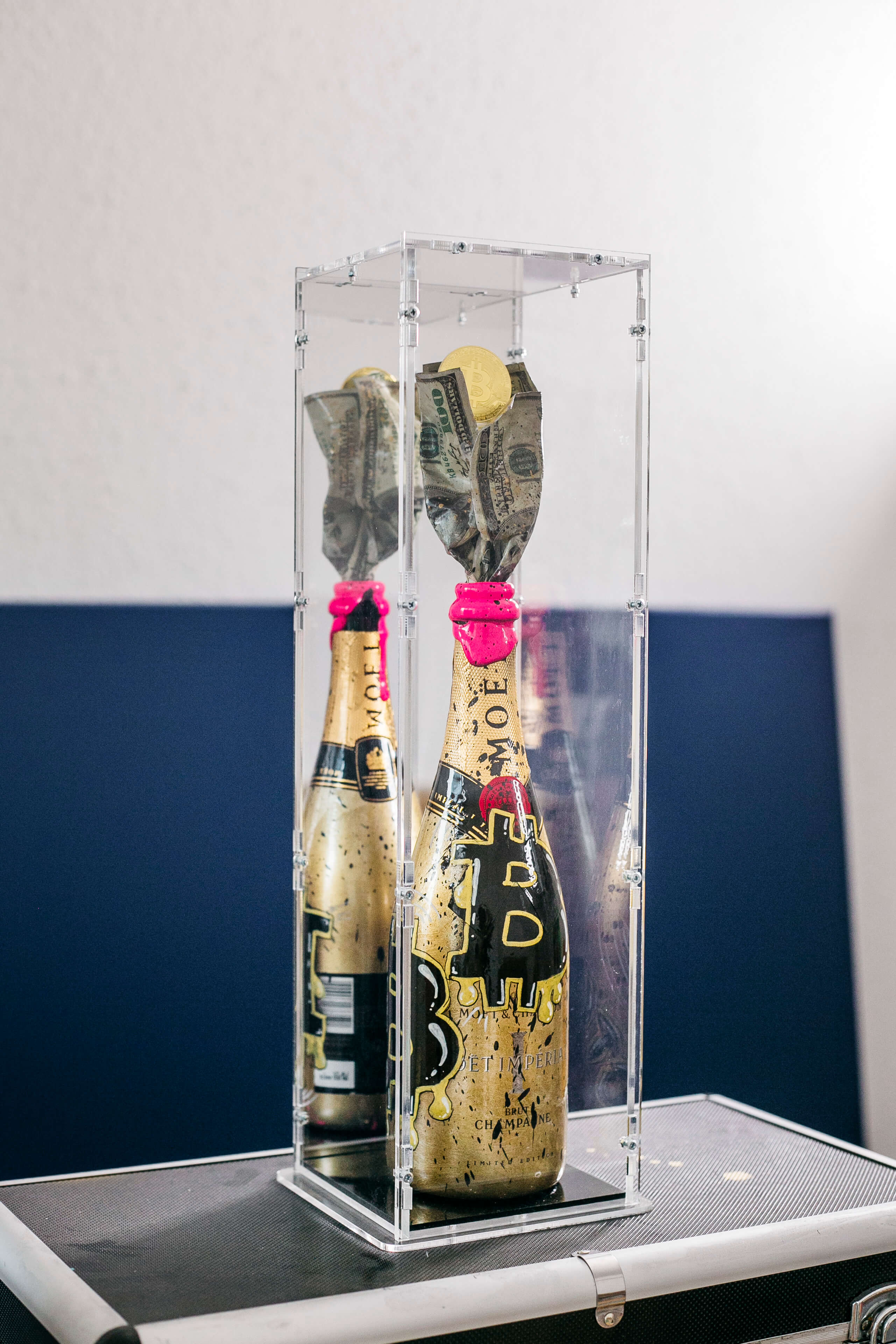 Bitcoin Bottle "digital gold"