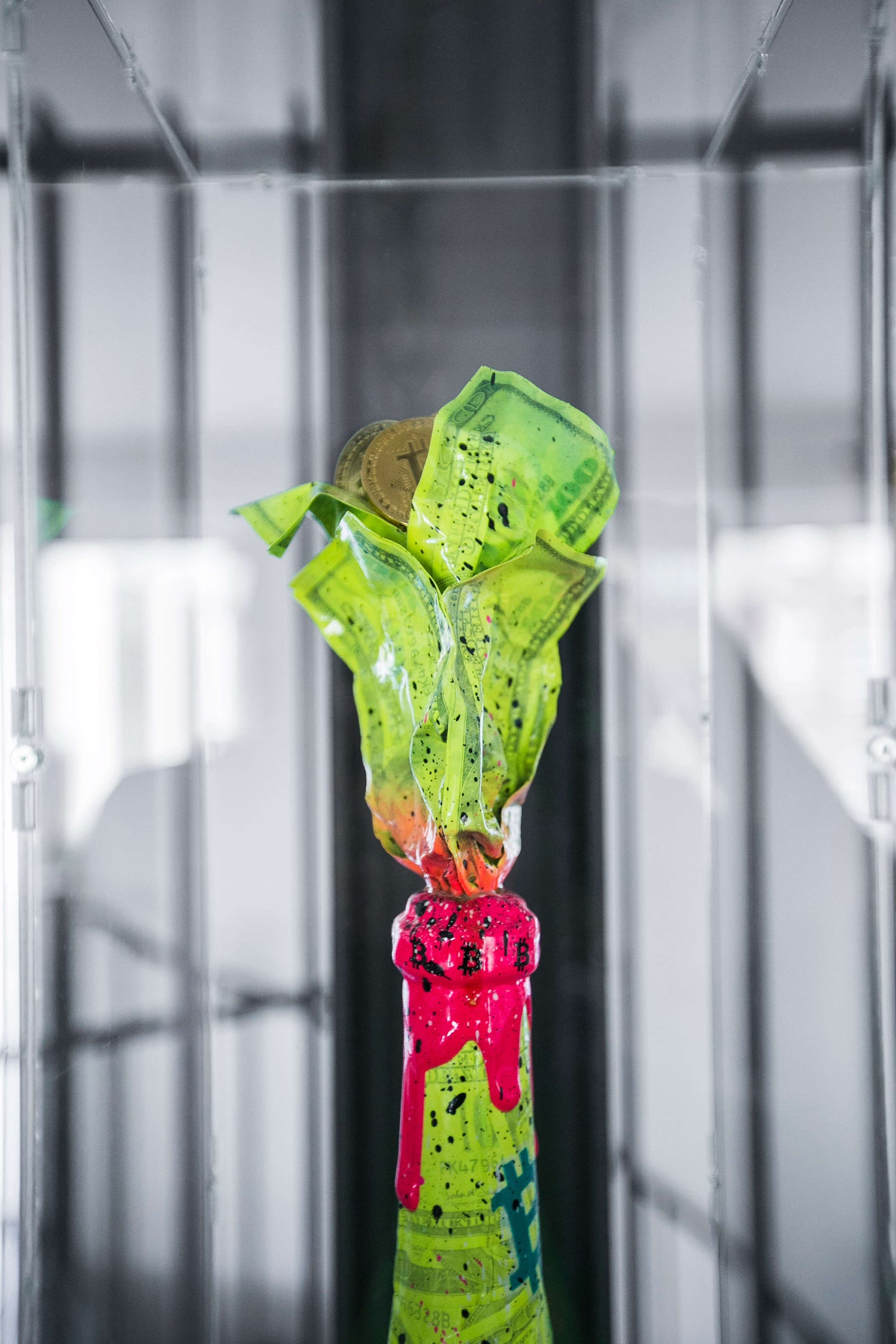 XXL Bitcoin-Bottle "Selfmade"