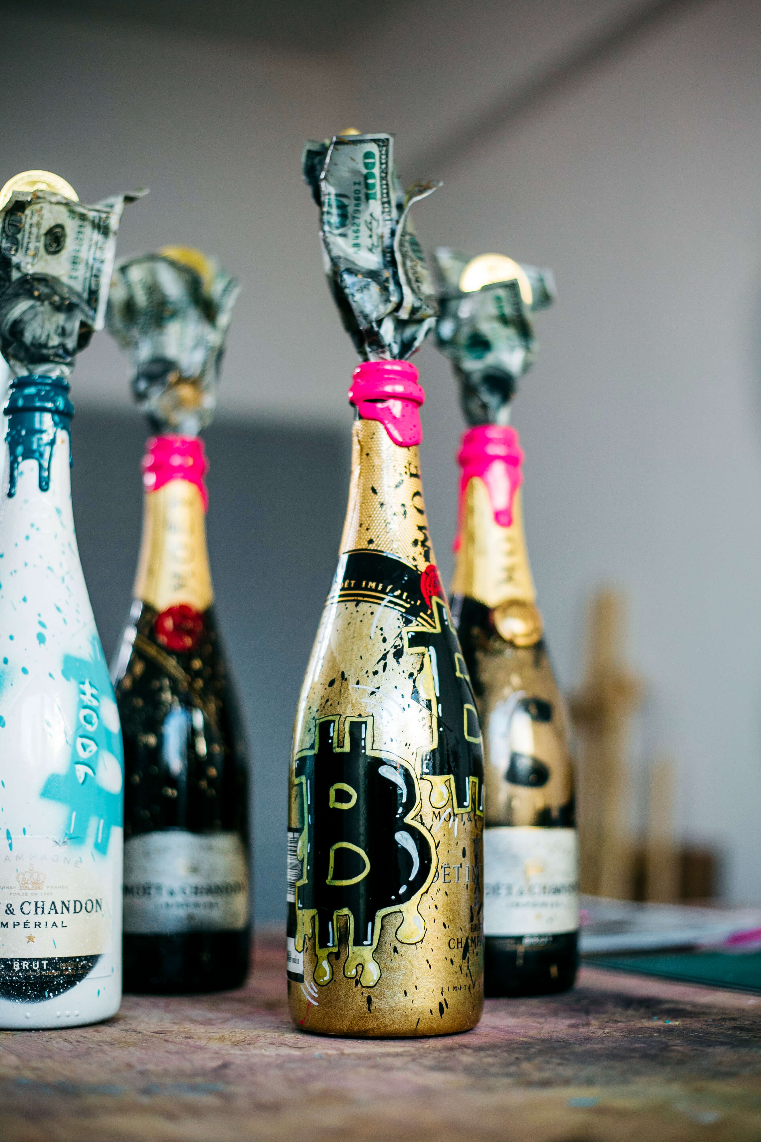 Bitcoin Bottle "digital gold"