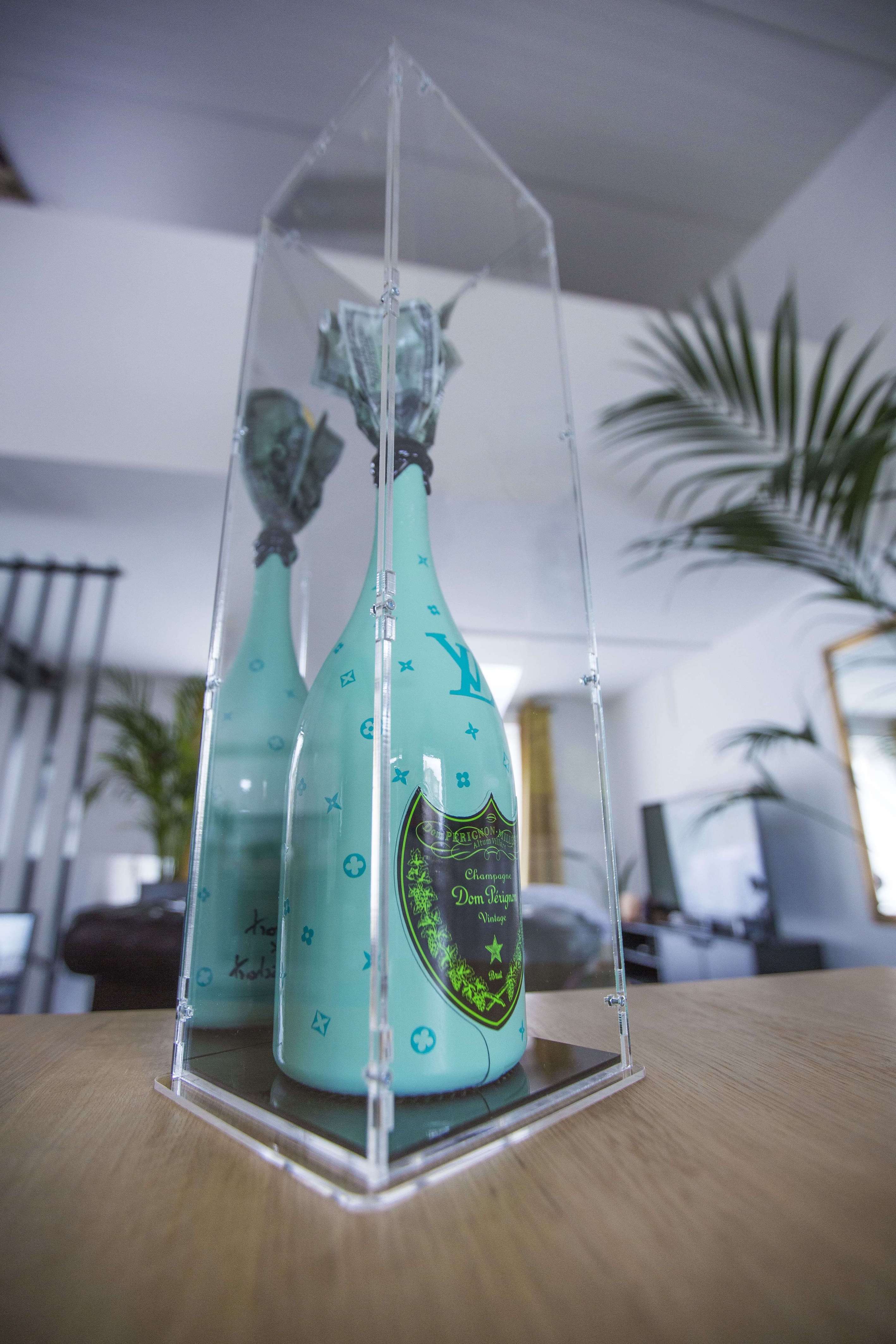 Bitcoin Bottle "LOUIS V NAKAMOTO"