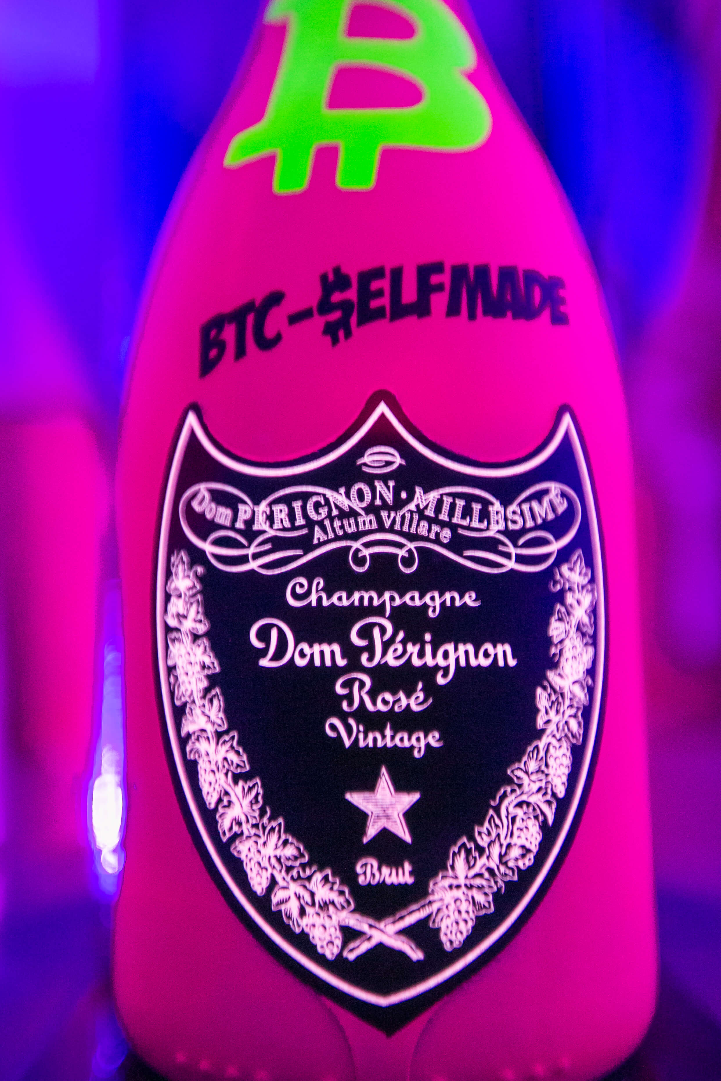 Bitcoin Bottle "BT C-Selfmade"