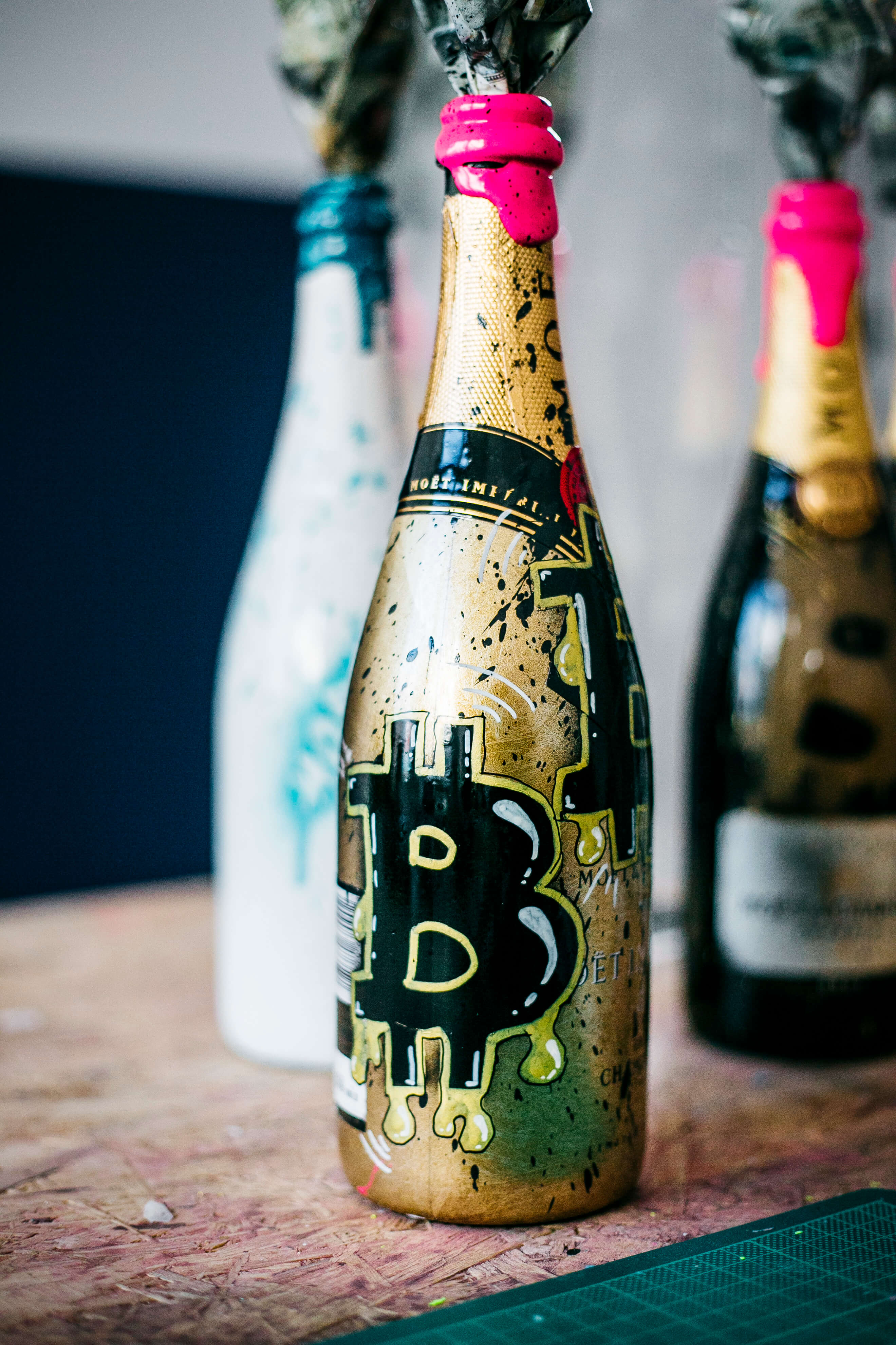 Bitcoin Bottle "digital gold"