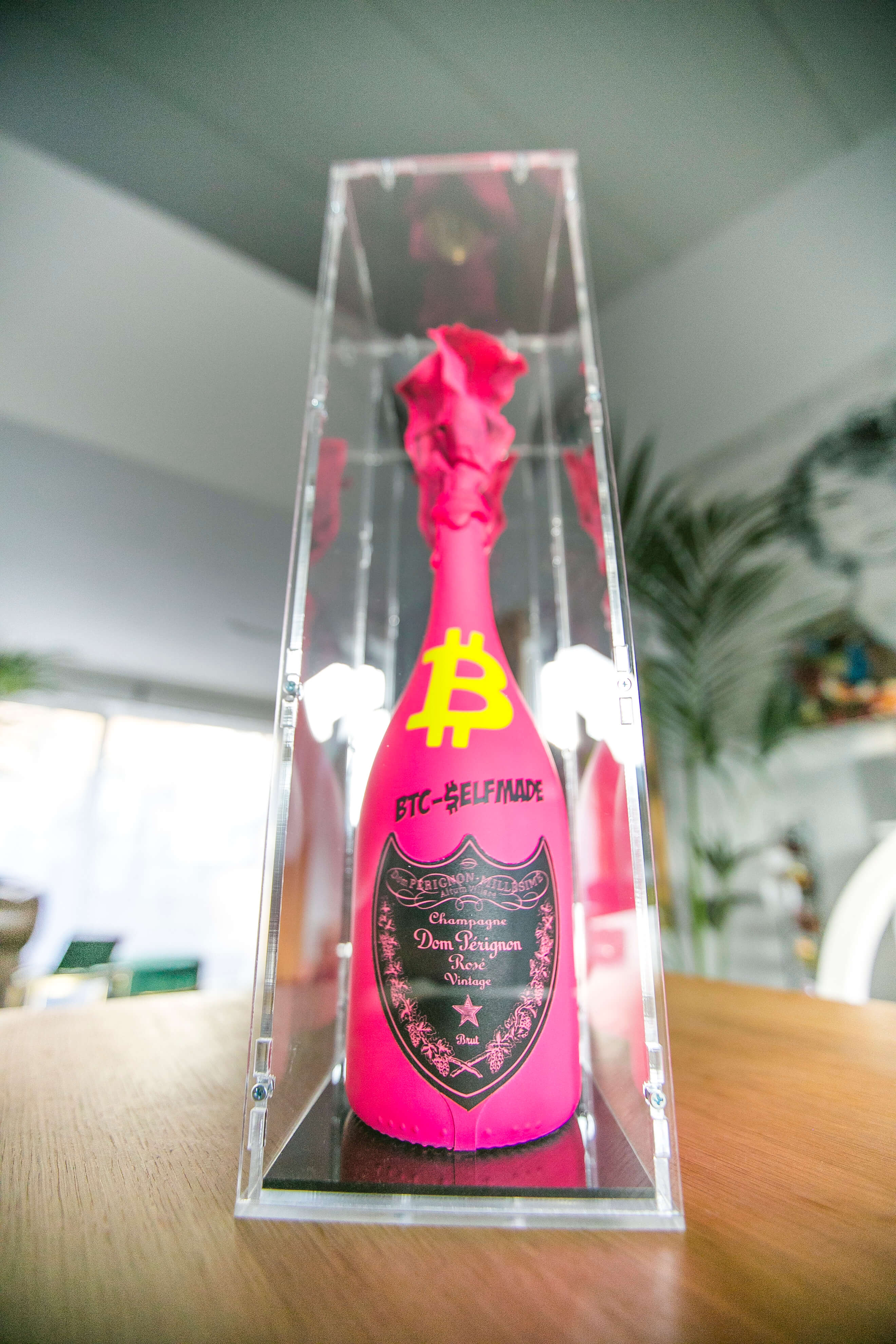 Bitcoin Bottle "BT C-Selfmade"