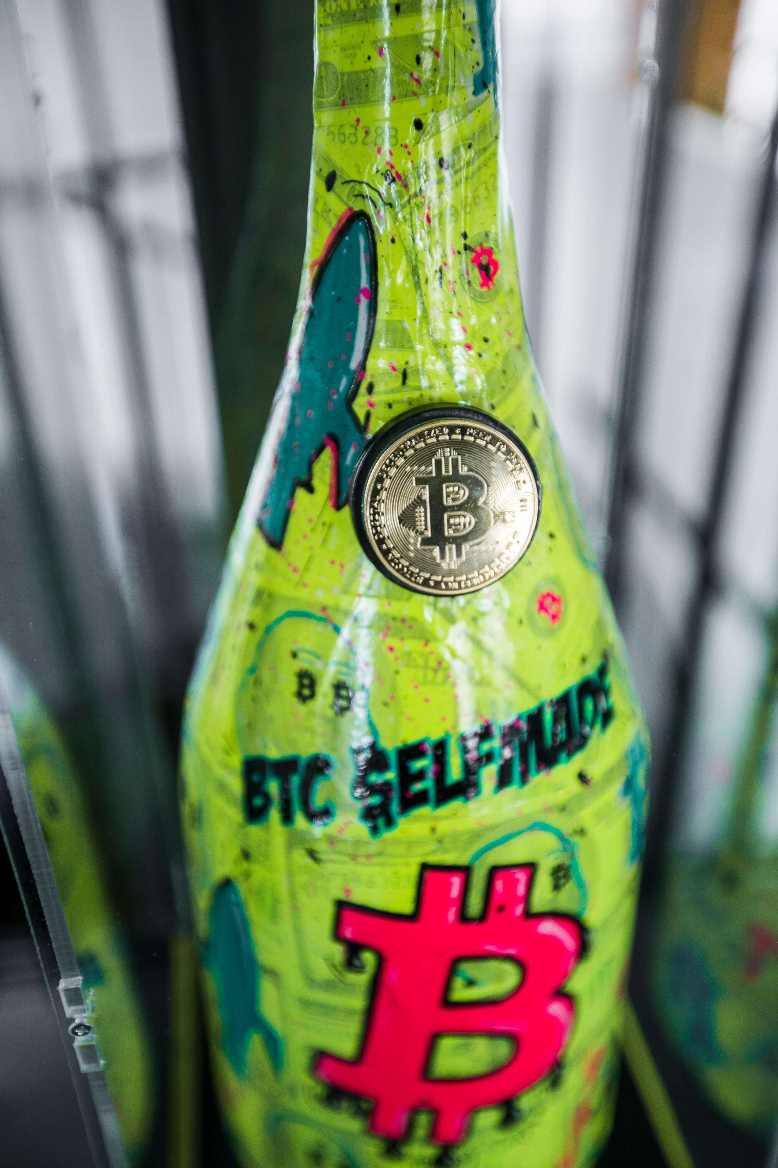XXL Bitcoin Bottle "Selfmade"