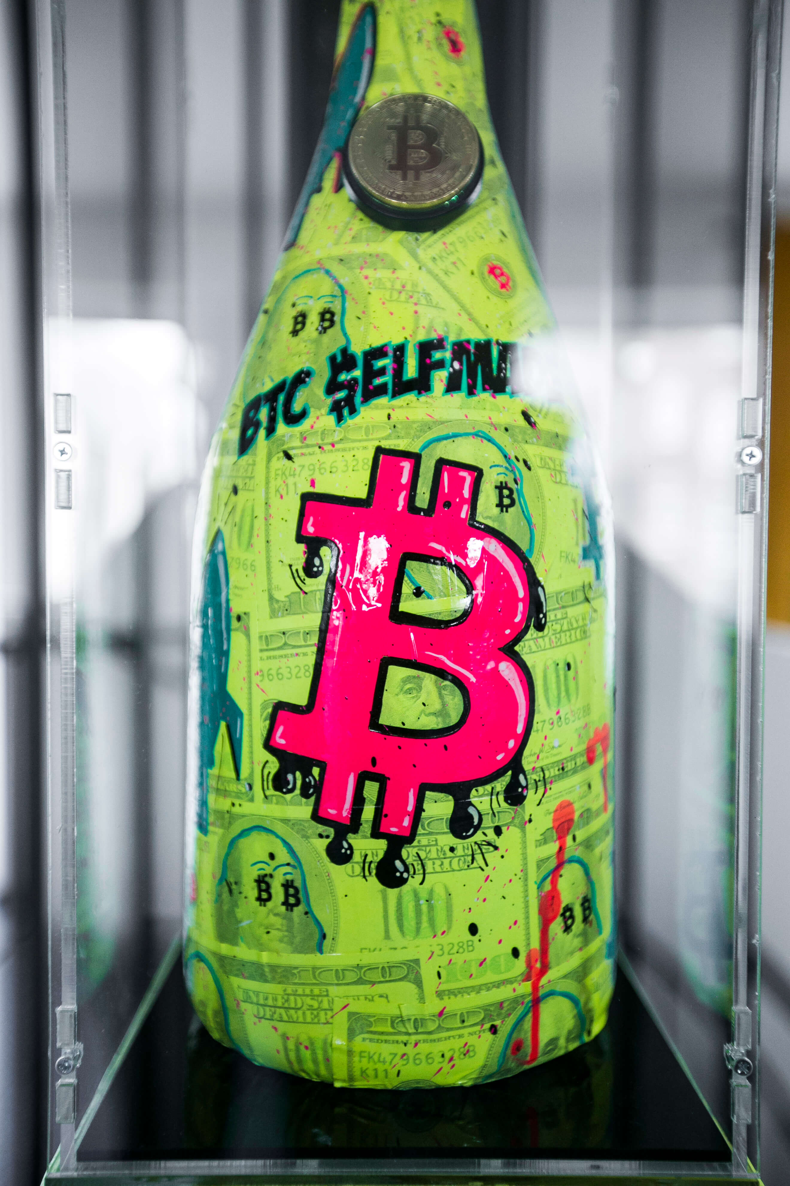 XXL Bitcoin Bottle "Selfmade"