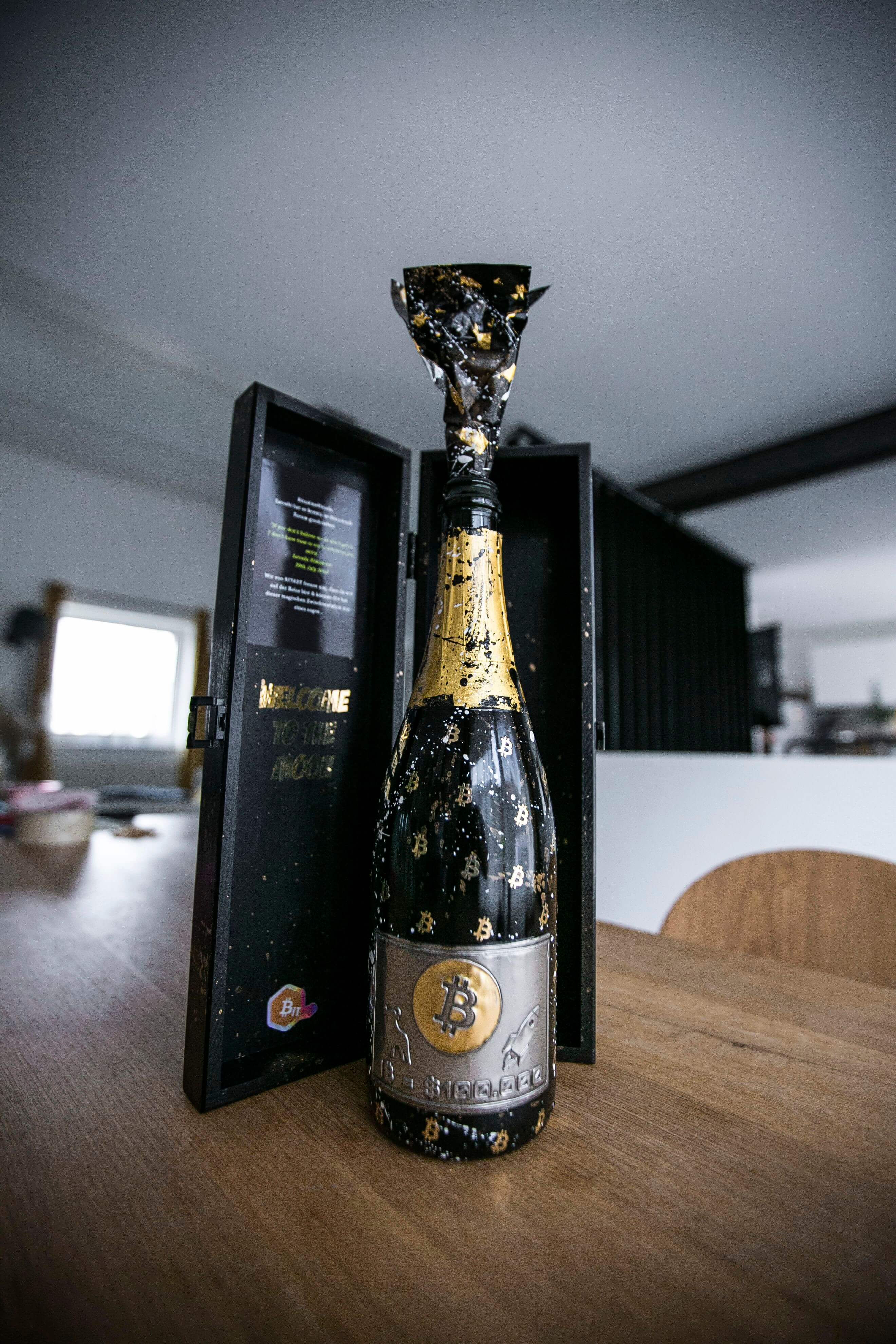 Bitcoin Bottle $100k