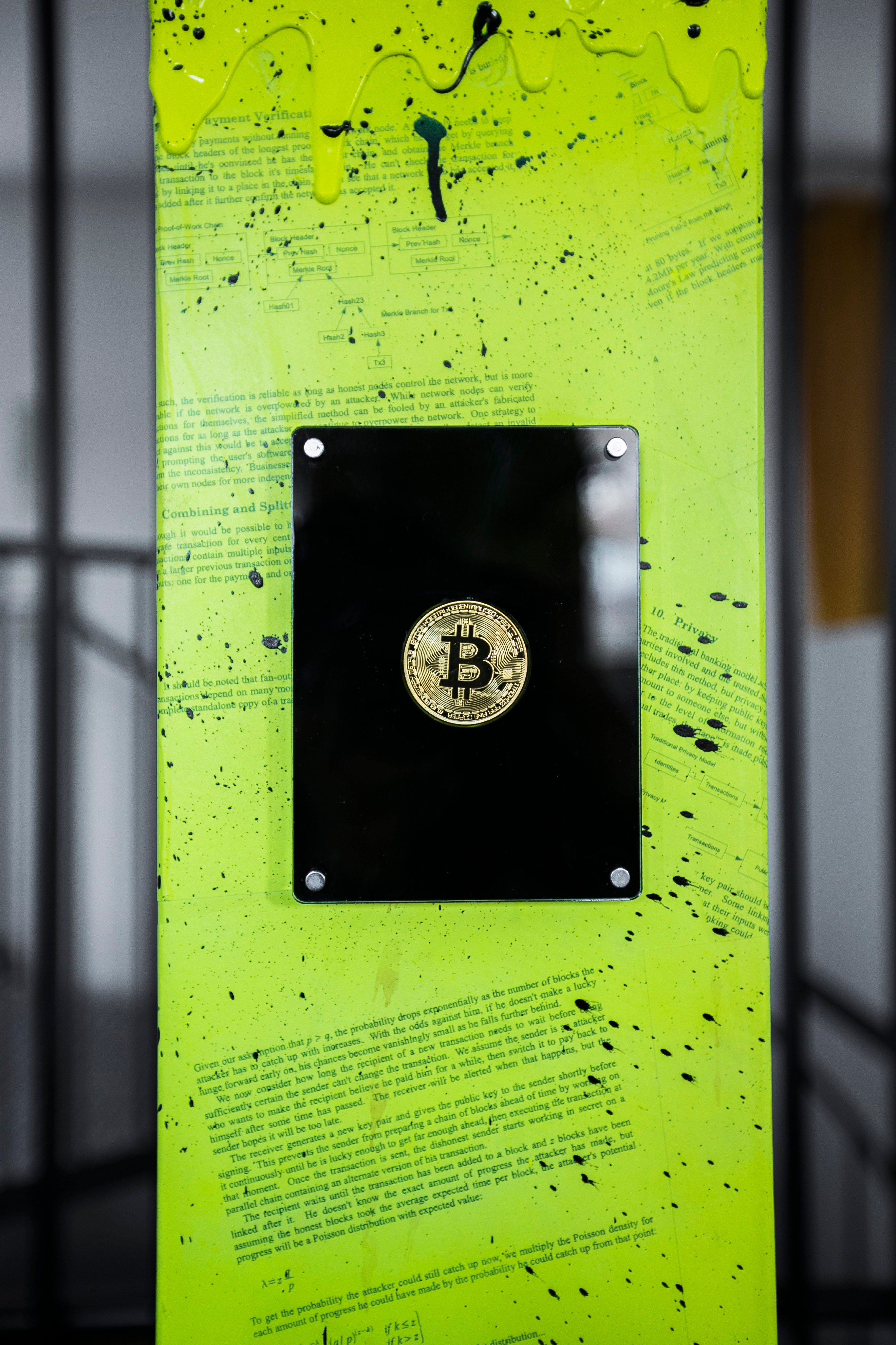 XXL Bitcoin Bottle "Selfmade"